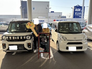 K様　ご納車おめでとうございます！